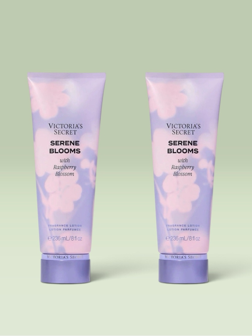 Victoria's Secret SERENE BLOOMS Fragrance Lotion ~ 8 fl.oz. ( Lot of 2 )